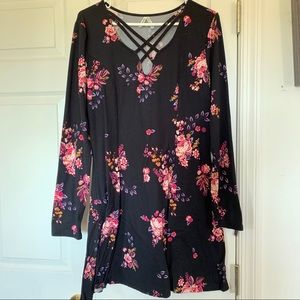 Mudd fit and flare dress